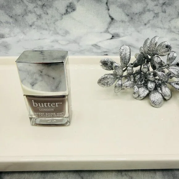 Butter London Beauty-Ta-Ta Patent High Shine 10X Nail Lacquer-Full Size 6 ml-NEW - Picture 3 of 12